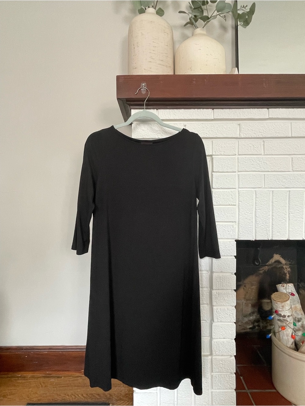 J. Jill Wearever Collection Classic Black Women's Shift Dress
